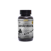 Carvão Vegetal Ativado Puro 500mg 60 Cápsulas Jmsuplementos