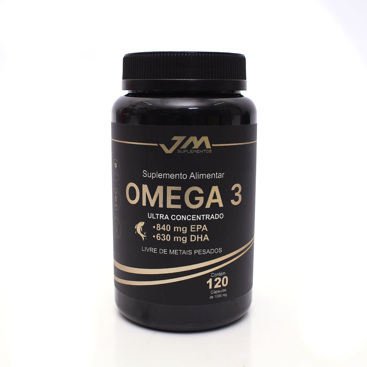 Ômega 3 Ultra Concentrado 120 cápsulas – Alta Concentração EPA + DHA