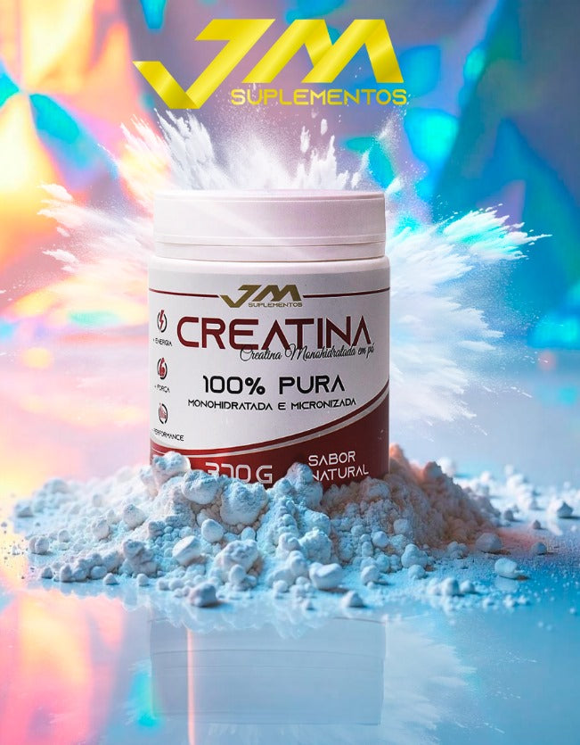 Creatina 100% Pura Monohidratada Micronizada – 370g