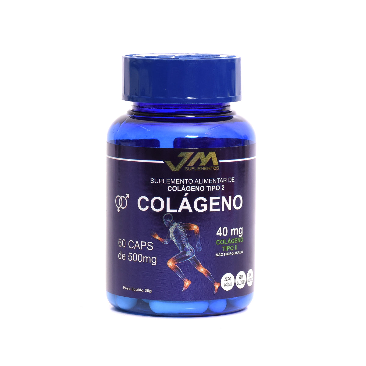 Colágeno Tipo 2 40mg – Saúde Articular e Mobilidade | 60 Cápsulas