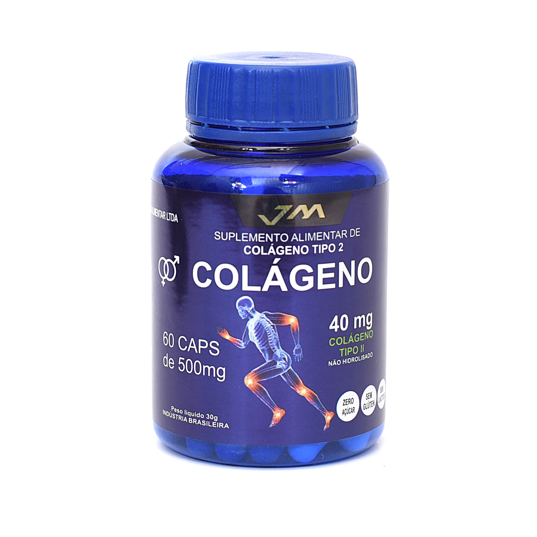 Colágeno Tipo 2 40mg – Saúde Articular e Mobilidade | 60 Cápsulas
