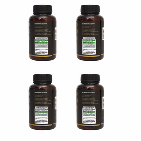 Kit 4x Maca Peruana Pura 500mg - 480 Cápsulas | Energia, Vitalidade e Bem-Estar