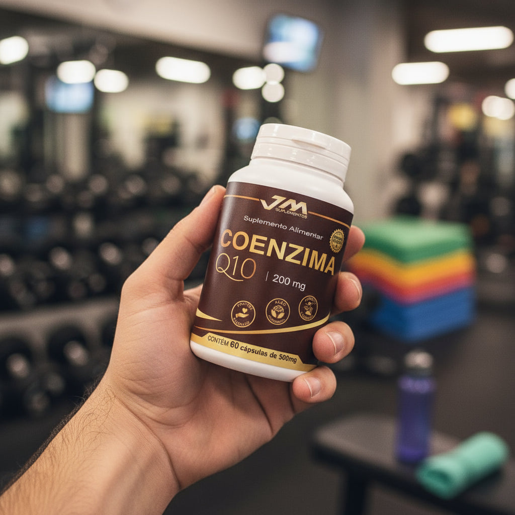 Coenzima Q10 C/ 60 Cápsulas De 200mg - Jmsuplementos - JM Indústria de Suplementos