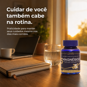 5 Magnésios 60 Cápsulas 500mg Jmsuplementos - JM Indústria de Suplementos