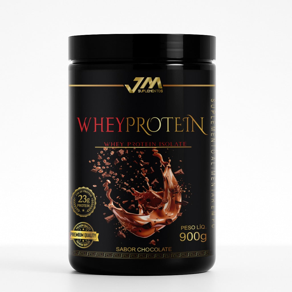 Whey Protein Isolate Concentrado 900g Jm Suplementos