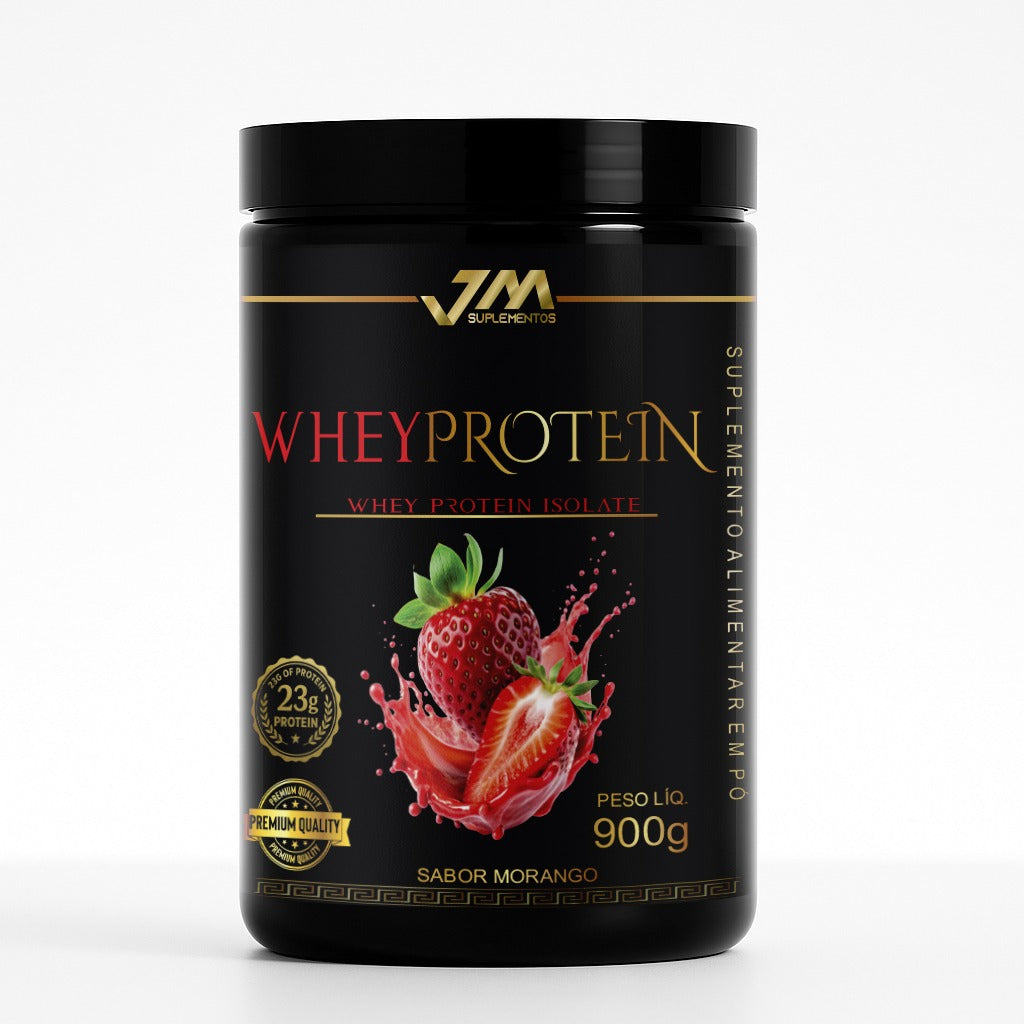 Whey Protein Isolate Concentrado 900g Jm Suplementos