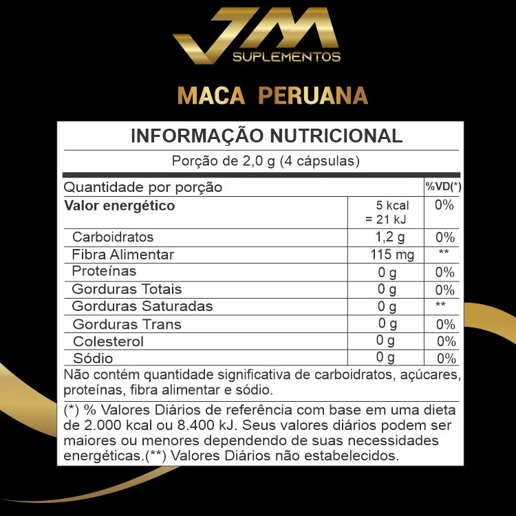 Kit Maca Peruana 500mg 360 Cápsulas – 3 Potes | Energia, Libido e Vitalidade