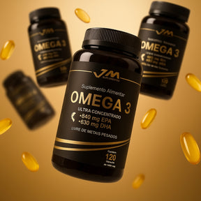 Ômega 3 Ultra Concentrado 120 cápsulas – Alta Concentração EPA + DHA