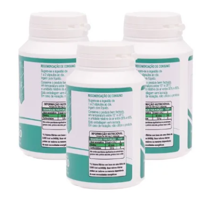 Kit 3x Biotina B7 120 Cápsulas – Saúde para Cabelo, Pele e Unhas