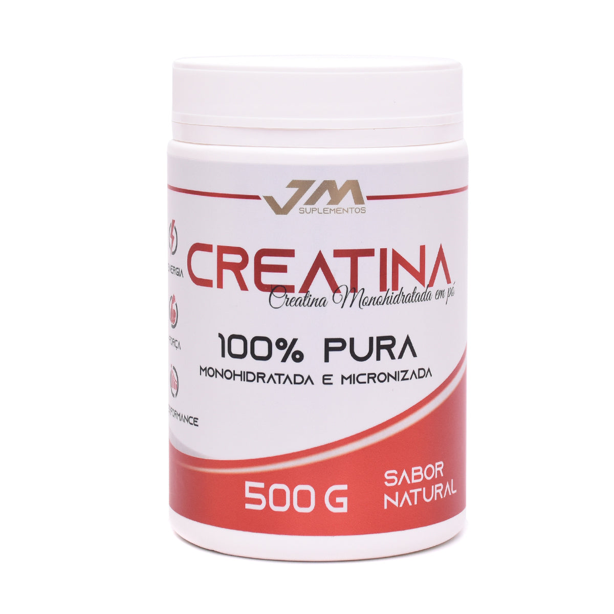 Creatina Monohidratada 100% Pura Micronizada 500g – Energia, Força e Performance