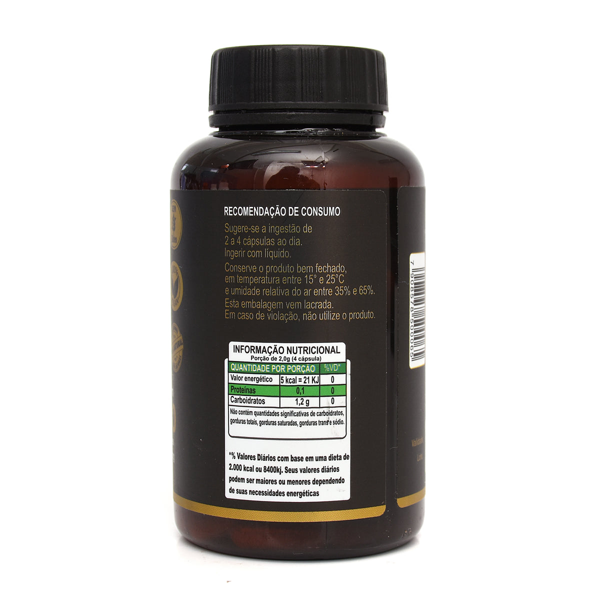 Maca Peruana Pura 500mg – 120 Cápsulas | Mais Energia e Vitalidade
