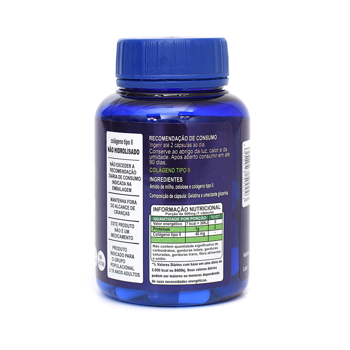 Colágeno Tipo 2 40mg – Saúde Articular e Mobilidade | 60 Cápsulas