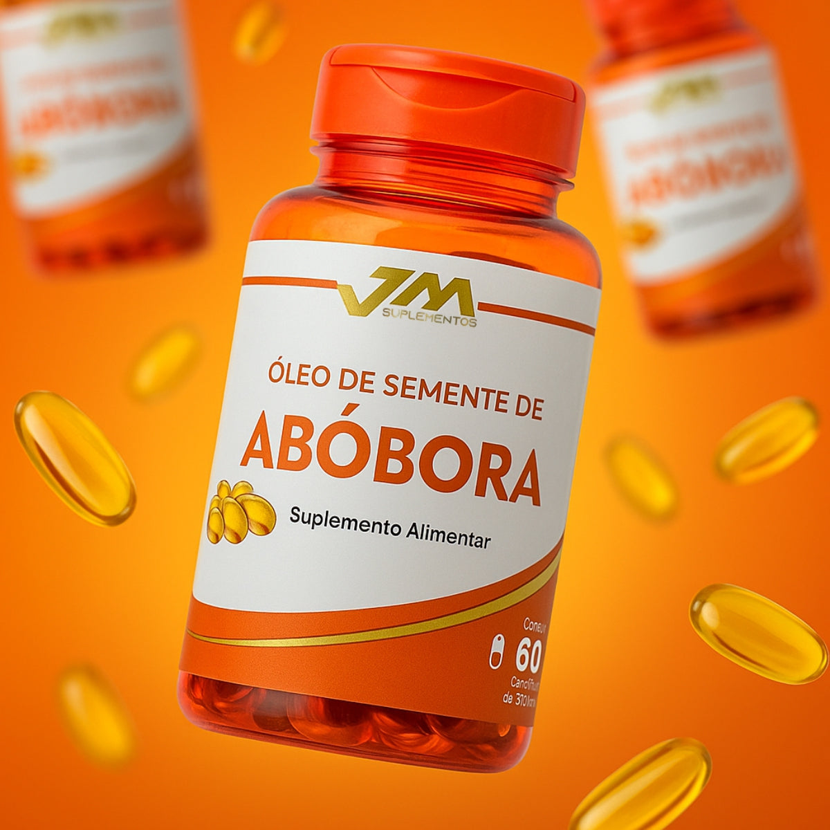 Oleo de Semente De Abóbora 60 Capsulas 1000mg JMSuplemento