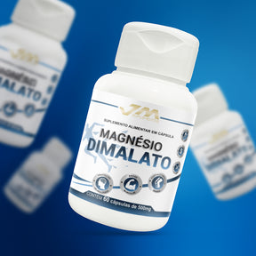 Magnesio Dimalato Concentrado 60 Capsulas JM Suplemento