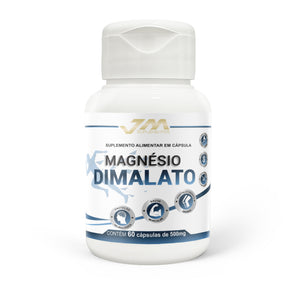 Magnesio Dimalato Concentrado 60 Capsulas JM Suplemento